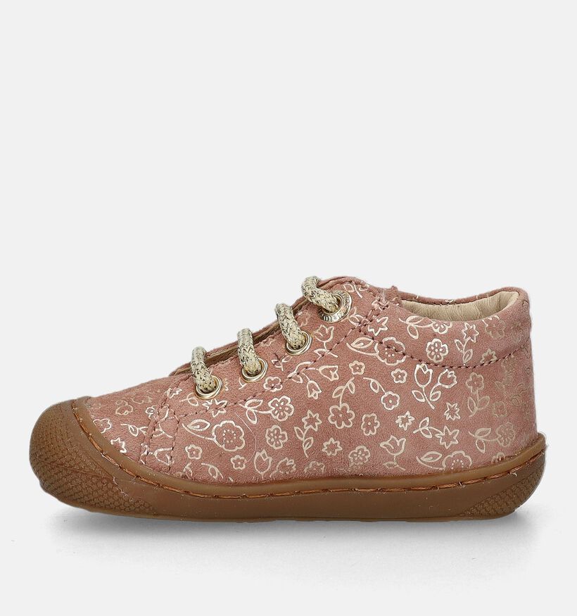 Naturino Cocoon Taupe Babyschoenen voor meisjes (331557) - geschikt voor steunzolen