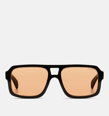 Komono Zonnebrillen Zwart/Black Sunset/Dark Tortoise