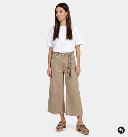 Minuit Jeans Beige
