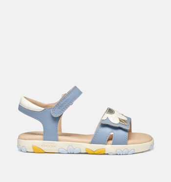 Geox Respira Sandales Blanc/Bleu