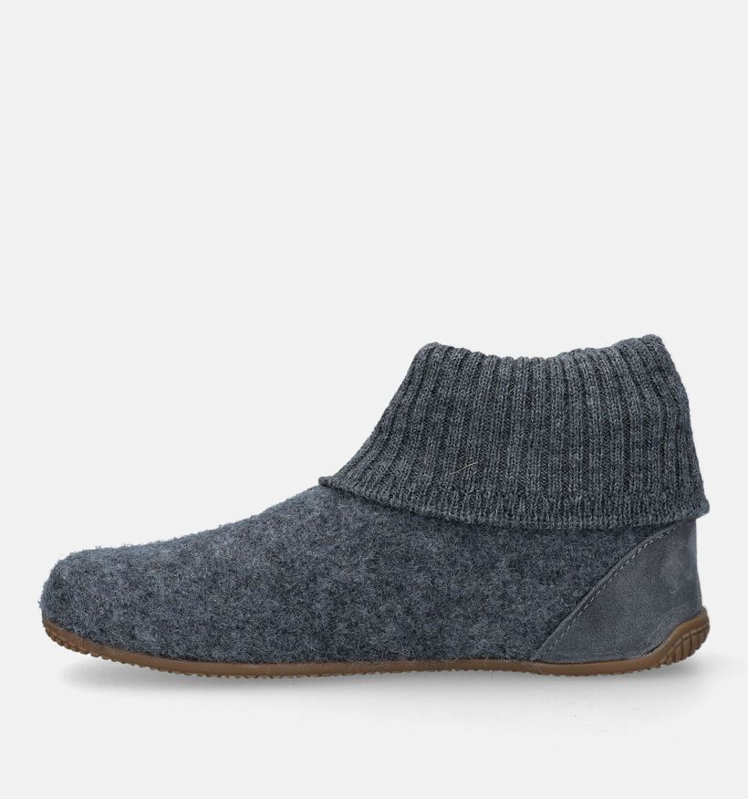 Living Kitzbühel Grijze Hoge pantoffels voor dames (348792)