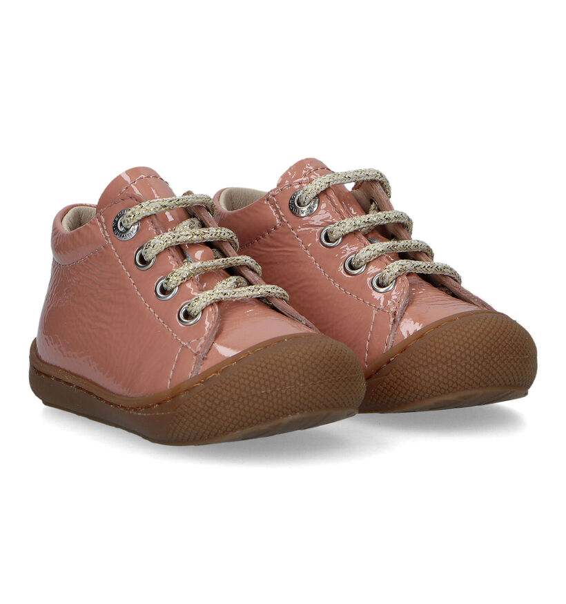 Naturino Cocoon Naplack Chaussures pour bébé en Beige pour filles (355316) - pour semelles orthopédiques