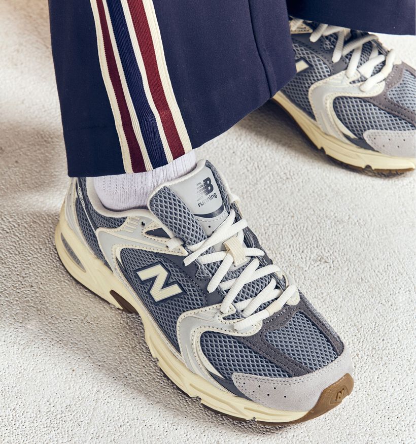 New Balance U 530 Baskets en Gris pour femmes (358225) - pour semelles orthopédiques