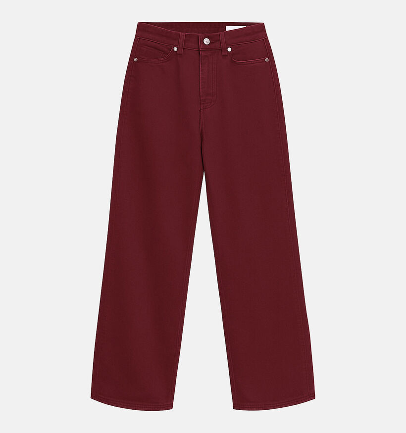 Vero Moda Tessa Jeans L30 en Bordeaux pour femmes (377573)