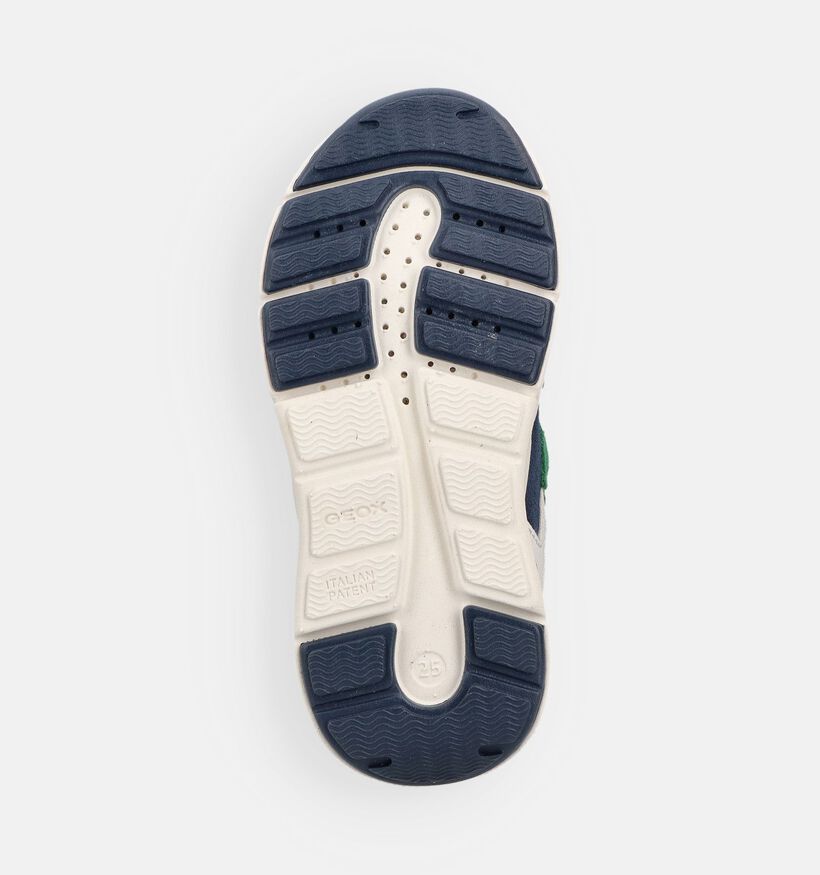 Geox B Flexyper Mini Baskets pour b&eacute;b&eacute; en Vert pour gar&ccedil;ons (368448) - pour semelles orthop&eacute;diques