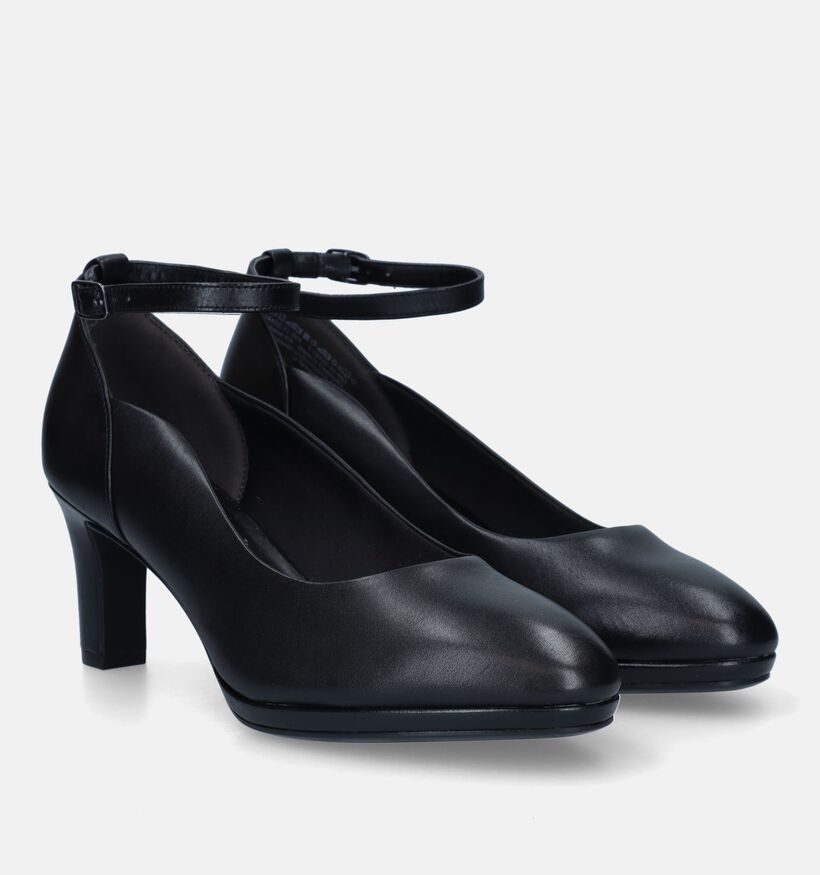 Tamaris Zwarte pumps met gesp voor dames (328317)