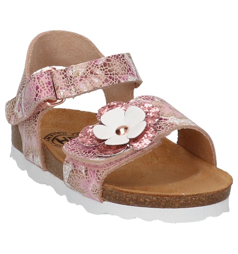 Hampton Bays Sandales en Rose en cuir (209308)