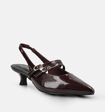 Marco Tozzi Escarpins Noir/Marron/Bordeaux