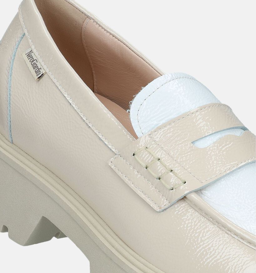 NeroGiardini Beige Mocassins voor dames (337151) - geschikt voor steunzolen