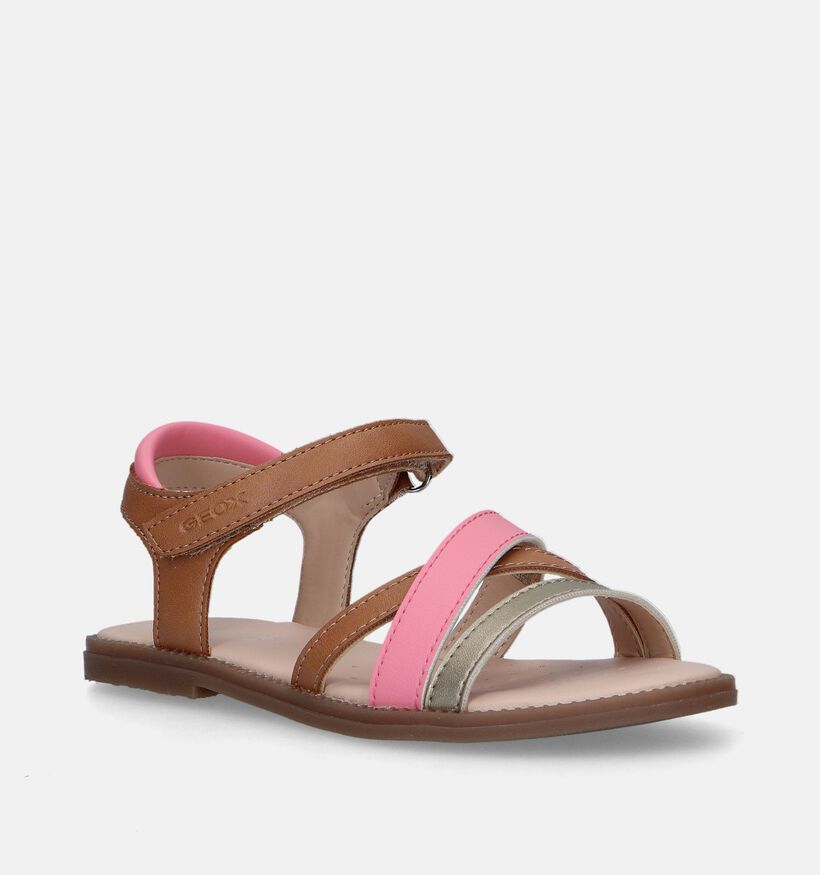 Geox Karly Bruine Sandalen voor meisjes (337617)