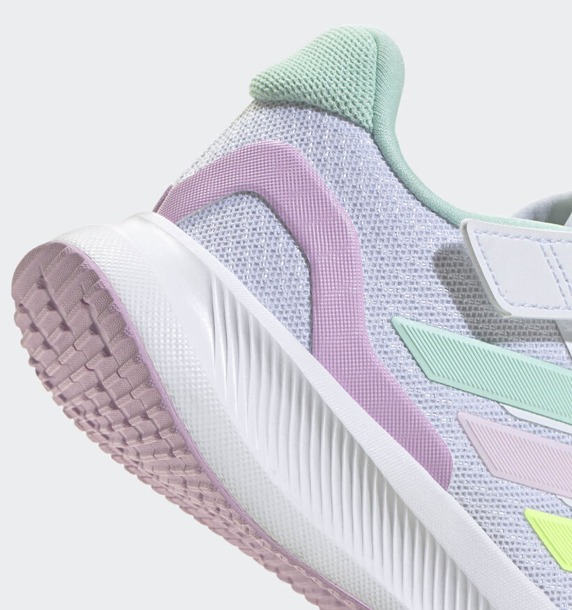 adidas Runfalcon 5 EL C Witte Sneakers voor meisjes (357846) - geschikt voor steunzolen