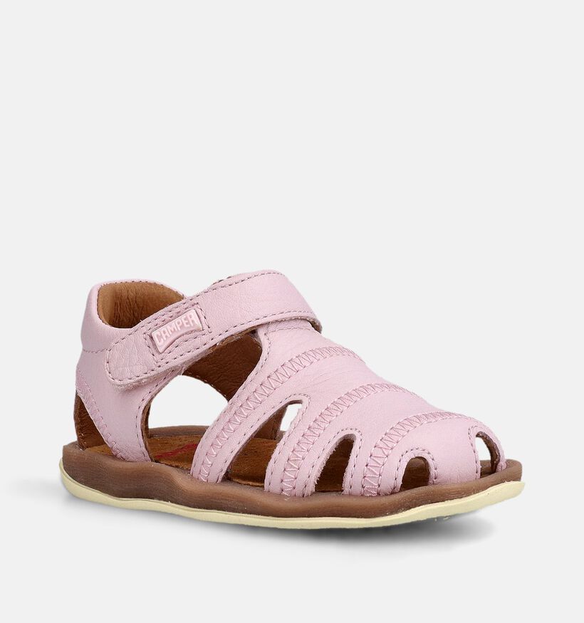 Camper Sandales pour b&eacute;b&eacute; en Rose pour filles (370740)