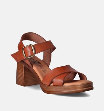 Hee Sandales Cognac