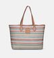 Laurent David Raffia 887 Beige Gevlochten Shopper tas voor dames (342646)