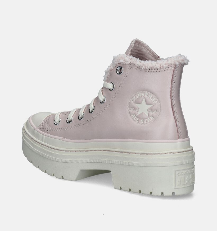 Converse CT All Star Lugged Heel Baskets en Noir pour femmes (343981)