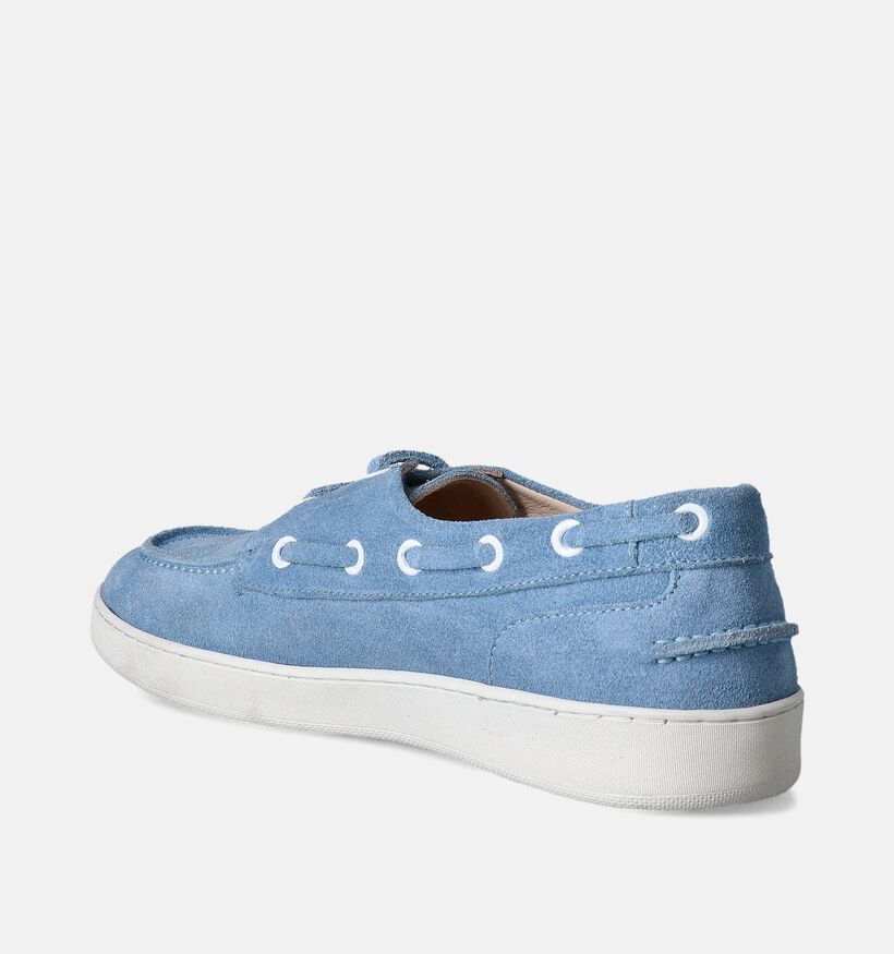 River Woods Anubia Blauwe Docksides voor dames (356807) - geschikt voor steunzolen