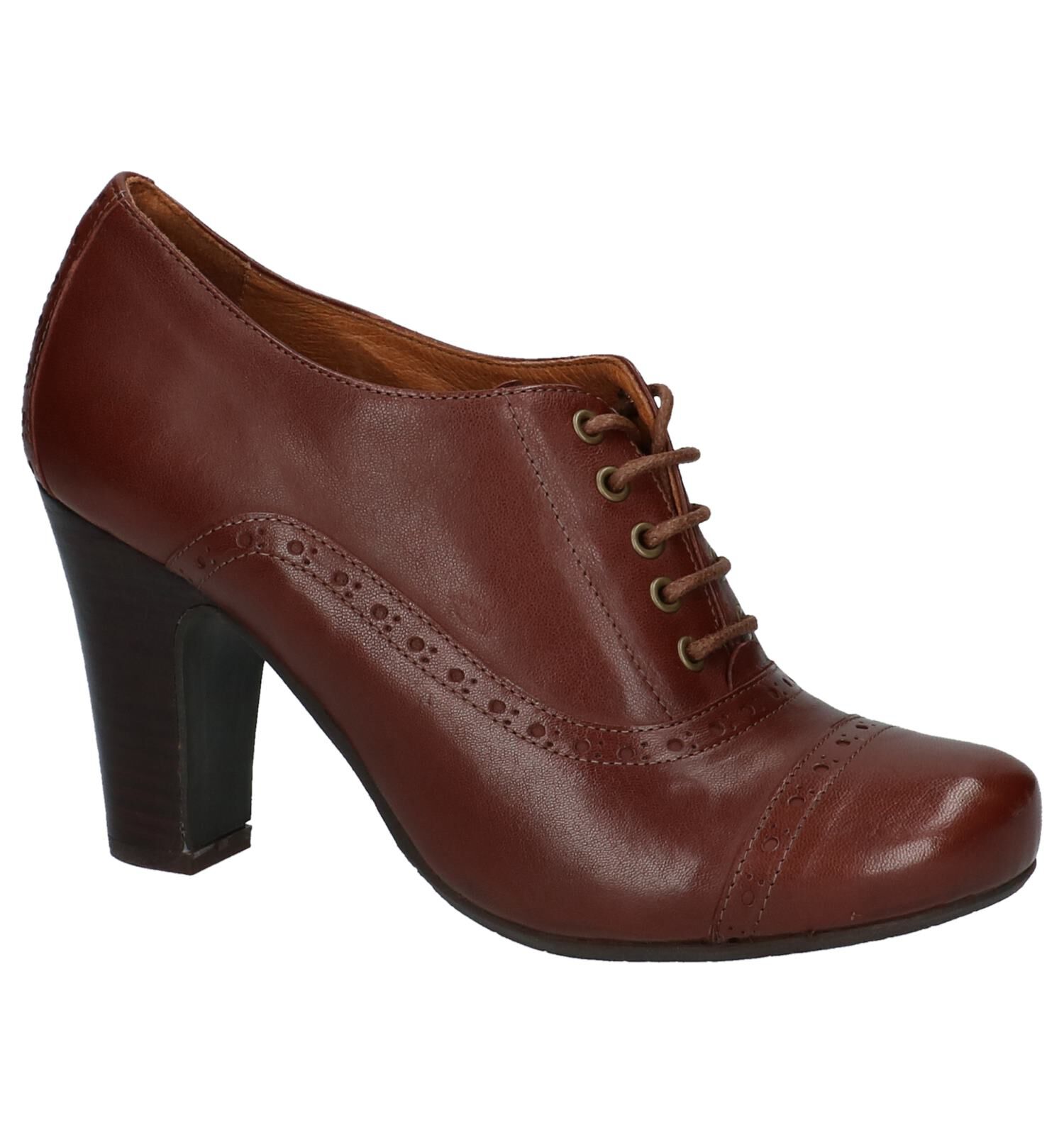 Veterschoen shop met hak