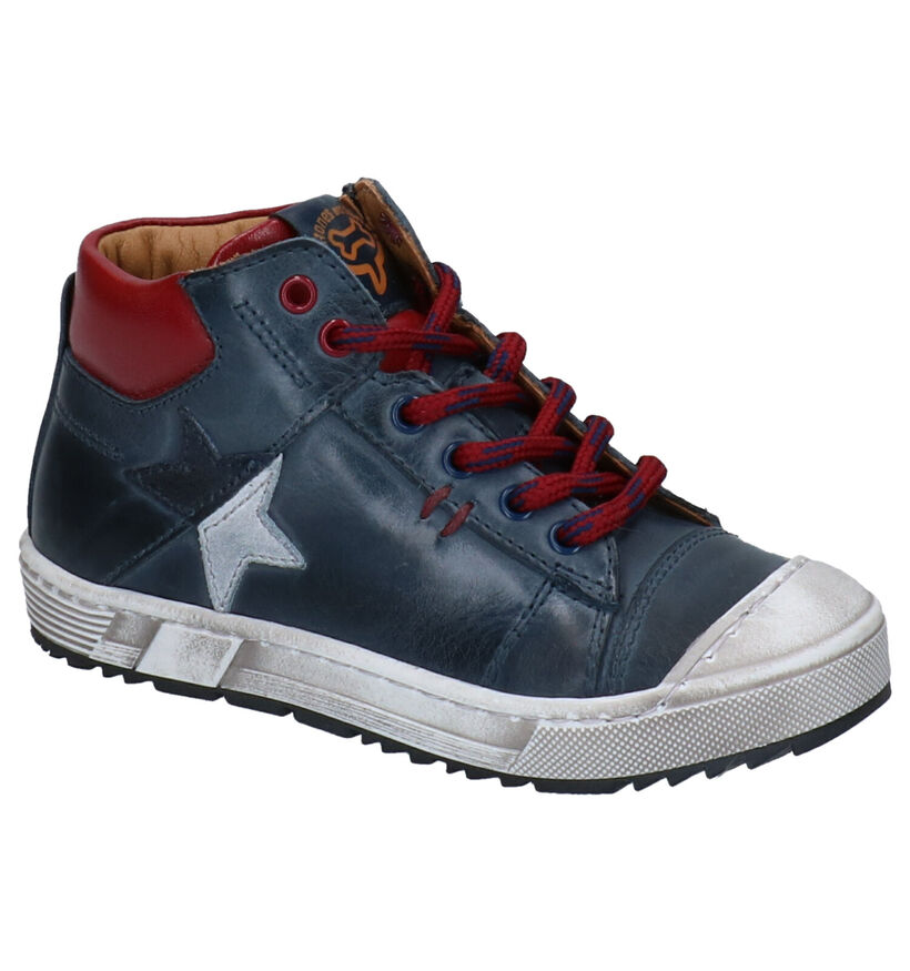 STONES and BONES Baset Chaussures hautes en Brun pour garçons (313875) - pour semelles orthopédiques