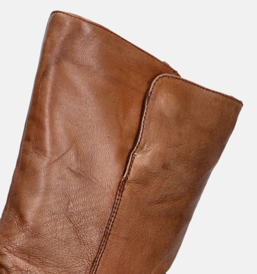 5PM Bottes courtes en Cognac pour femmes (349019)