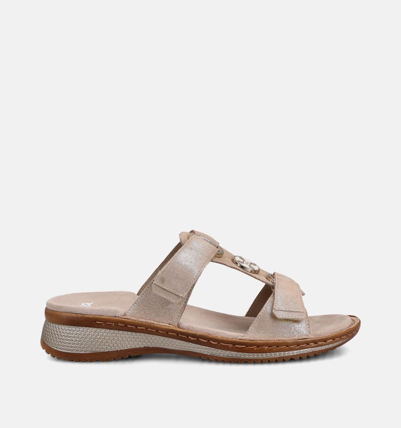 Ara Hawaii 2.0 Nu-pieds en Or pour femmes (370799)