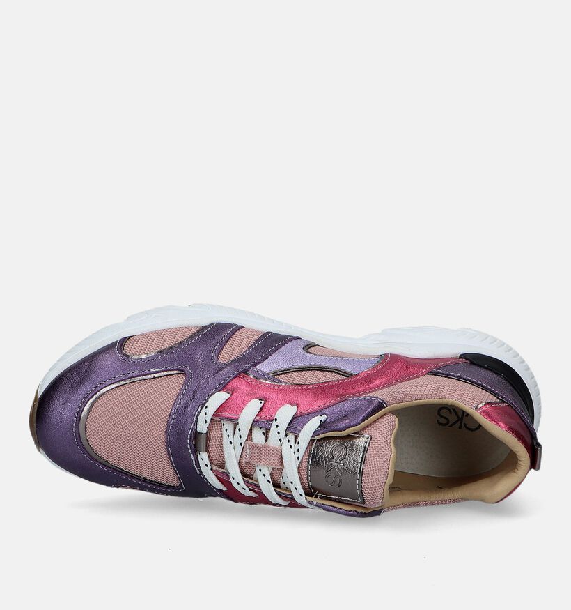 CKS Constance Baskets en Mauve pour femmes (331673) - pour semelles orthopédiques