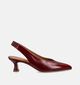Pedro Miralles Escarpins slingback en Bordeaux pour femmes (373641)