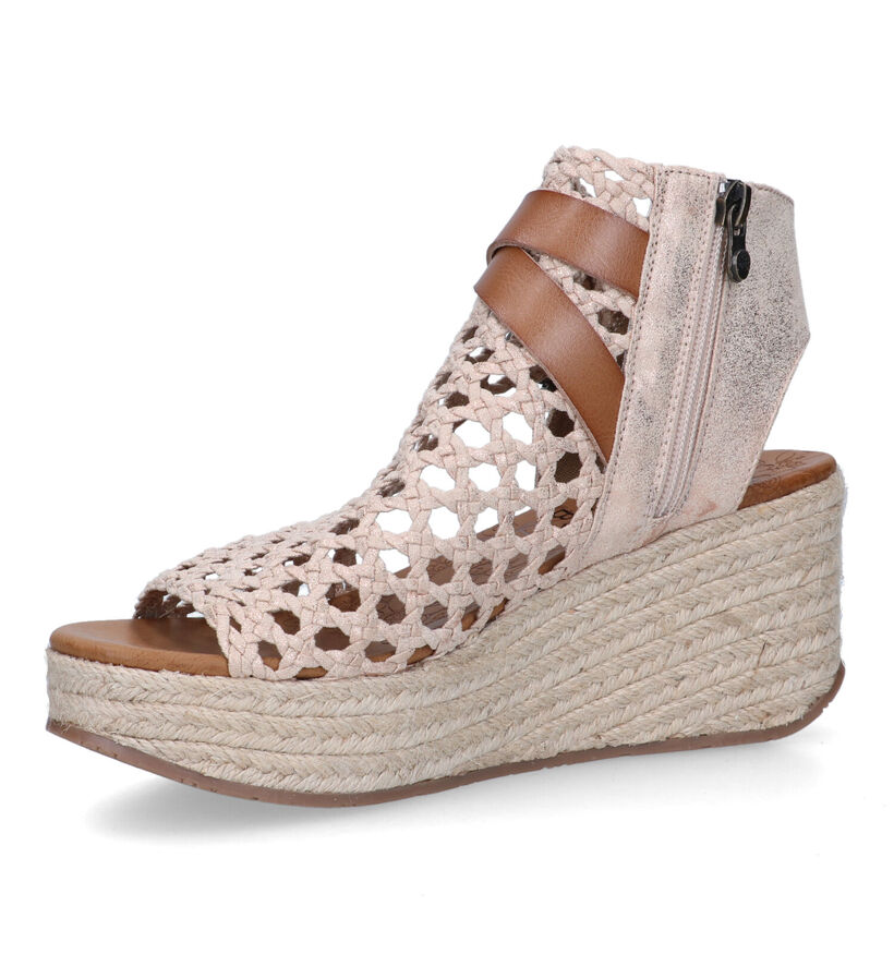 Blowfish Malibu Lorrah Sandales en Or pour femmes (322140)