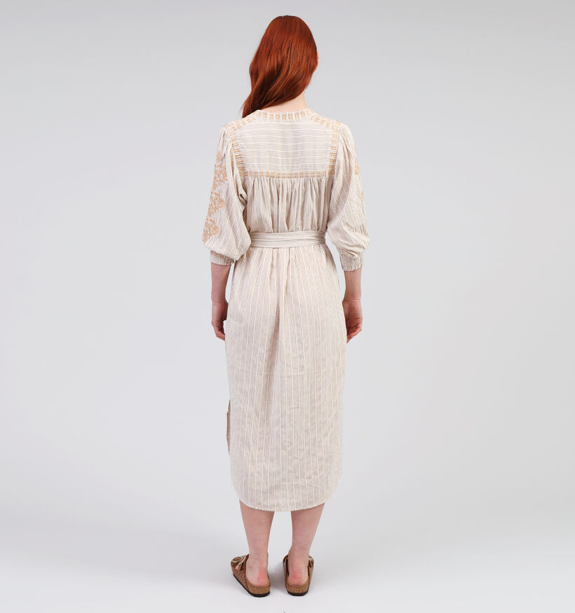 Rue Mazarine Sarita Robe long en Beige pour femmes (357947)