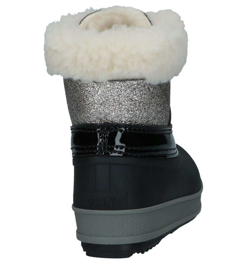 Olang Bottes de neige en Noir en cuir verni (230912)