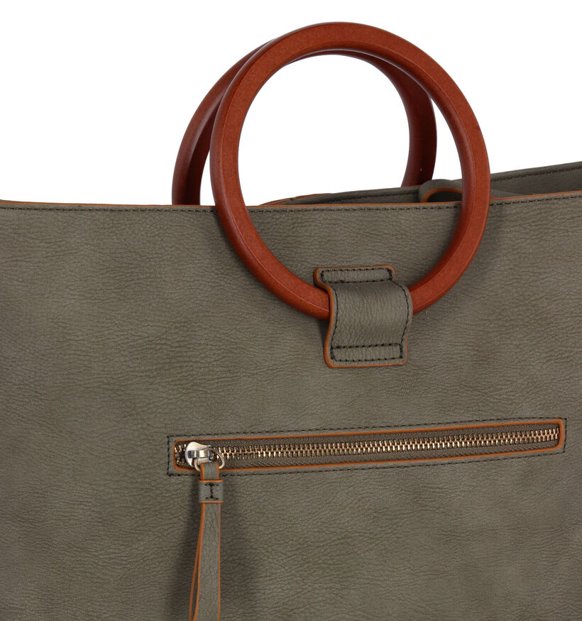 Woomen Acacia Beige Handtas in kunstleer (307425)