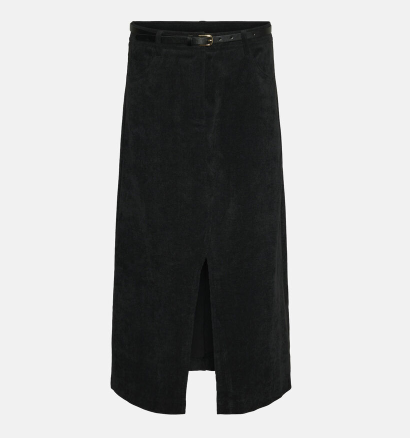 Vero Moda Roma Zwarte Lange rok met split voor dames (349049)