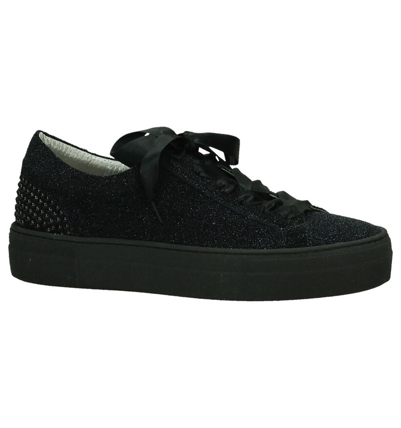 Hampton Bays Baskets basses en Bleu foncé en cuir (206903)