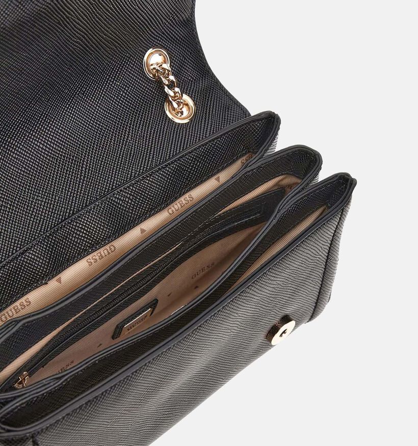 Guess Sac port&eacute; crois&eacute; en Noir pour femmes (365246)