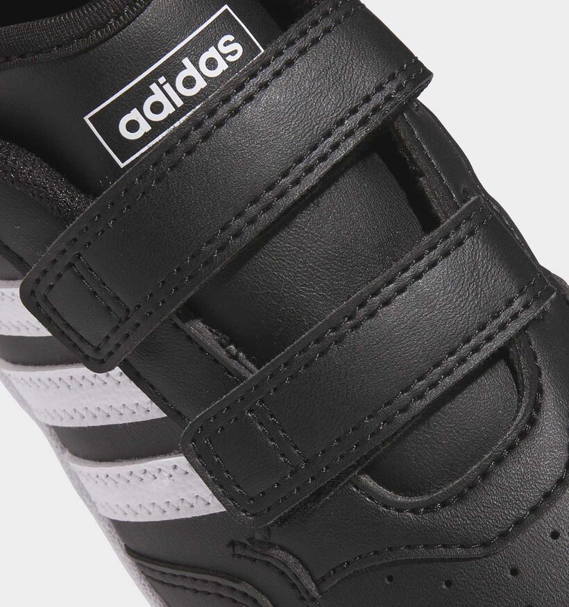 adidas Hoops 4.0 Zwarte Sneakers voor jongens, meisjes (362468)