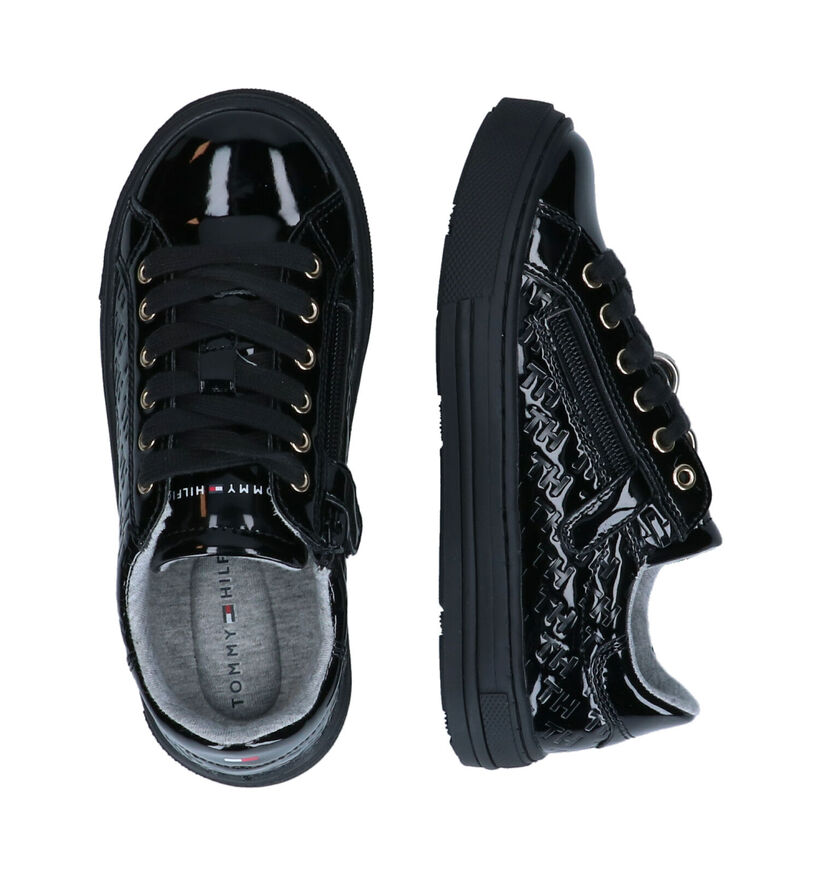 Tommy Hilfiger Baskets basses en Noir en synthétique (295369)