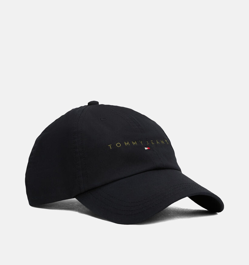 Tommy Hilfiger Tommy Jeans Linear Logo Casquette en Noir pour hommes (362637)