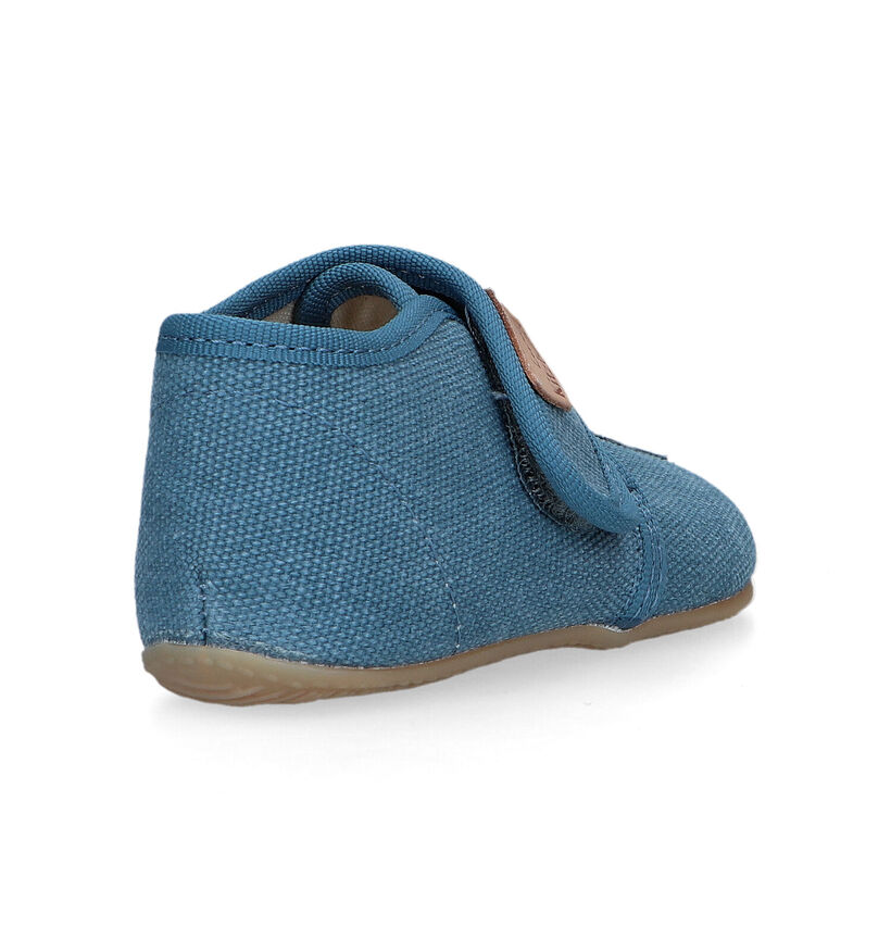 Living Kitzbühel Pantoufles pour bébé en Bleu clair pour garçons (309796)