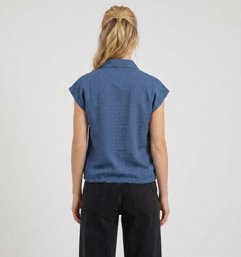 Vila Blouses Blauw