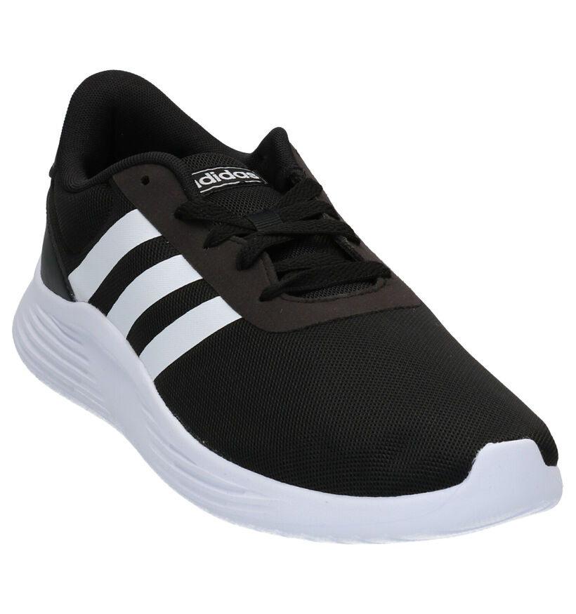 adidas Lite Racer 2.0 Zwarte Sneakers in stof (264833)