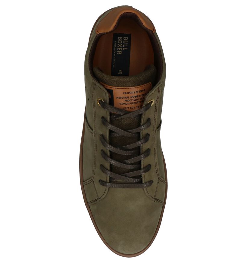 Casual Veterschoenen Cognac Bullboxer in leer (239050)