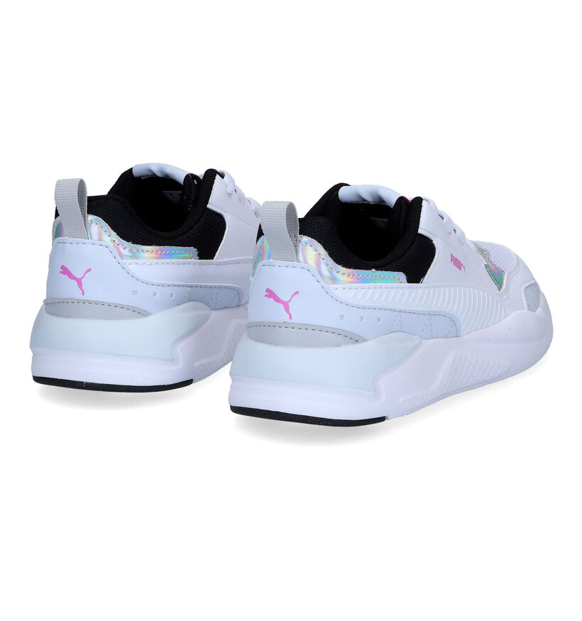 Puma X-Ray Square Witte Sneakers voor meisjes (301815) - geschikt voor steunzolen