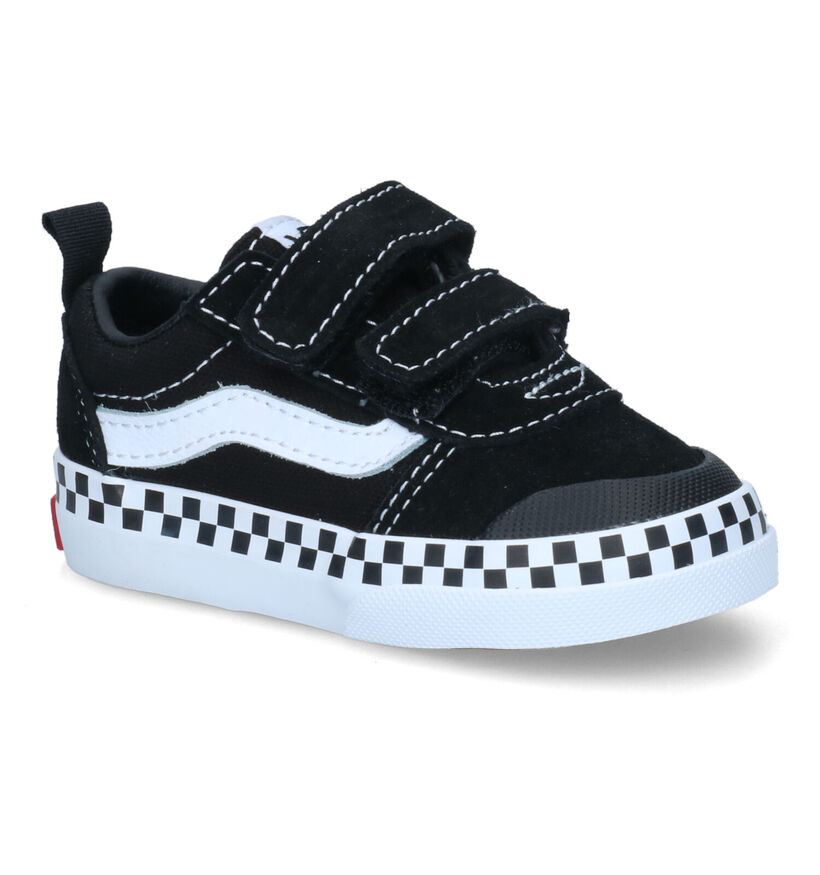 Vans Ward Zwarte Sneakers in daim (312304)