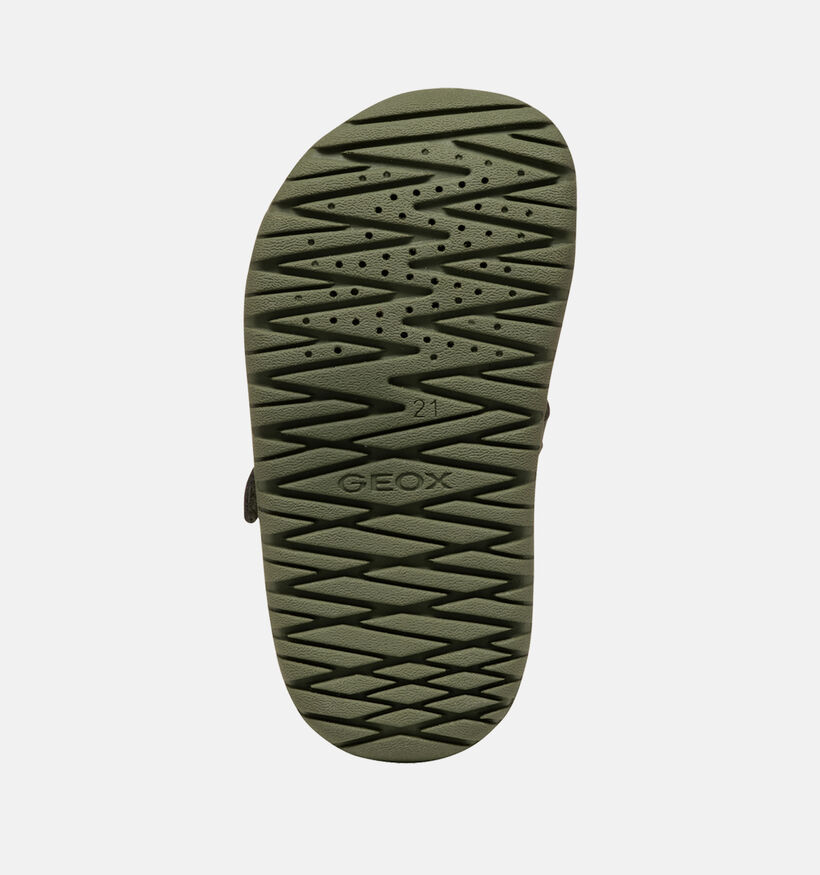 Geox Fusbetto Sandales pour bébé en Vert pour garçons (356379)