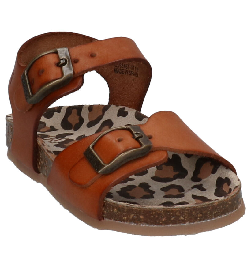 Kipling Nella Sandalen Cognac in leer (273164)