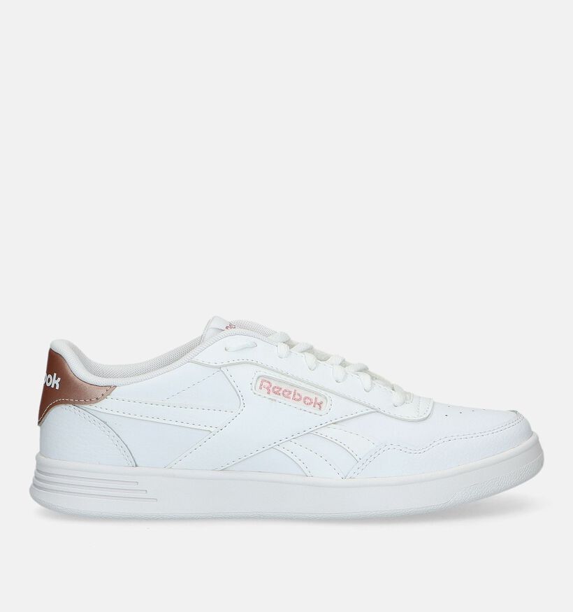 Reebok Court Advance Baskets en Blanc pour femmes (326706) - pour semelles orthopédiques