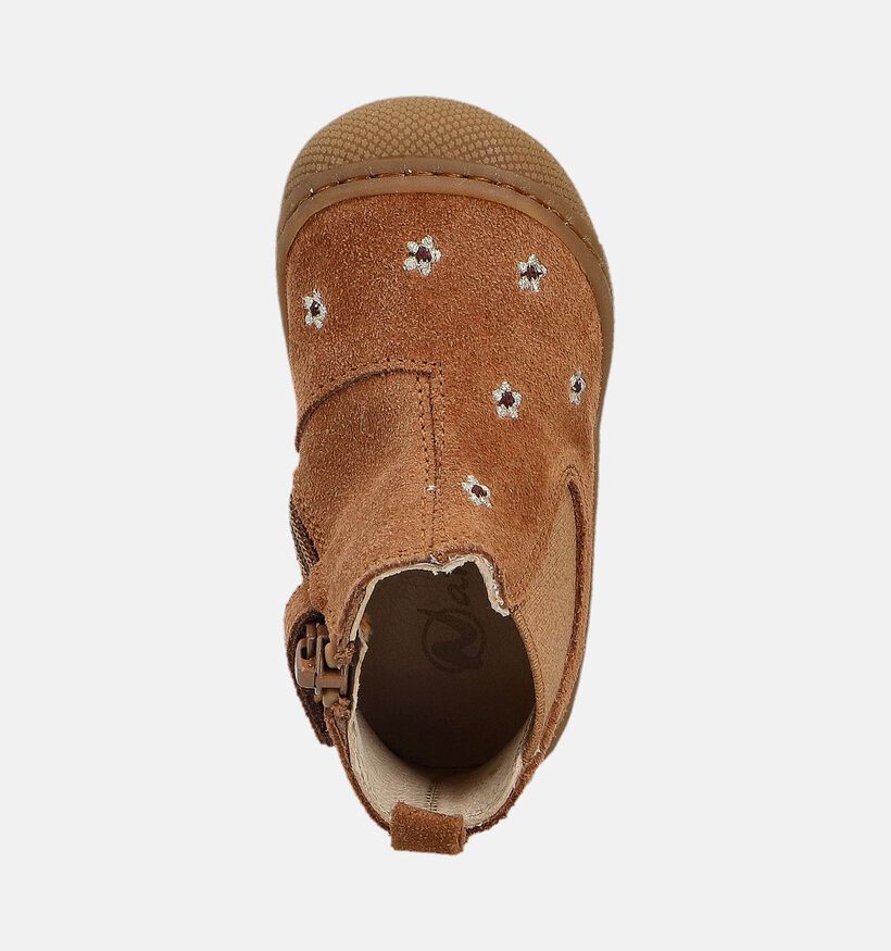 Naturino Sally Daisies Cognac Laarzen voor meisjes (364286) - geschikt voor steunzolen