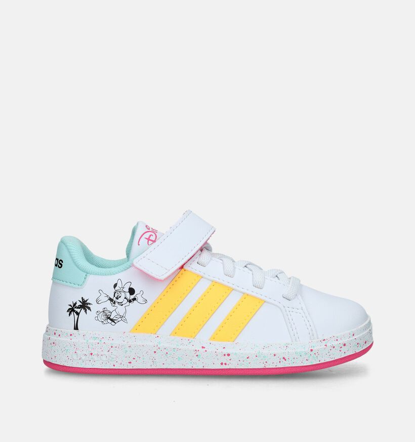 adidas Grand Court Minnie EL K Witte Sneakers voor meisjes (341676)