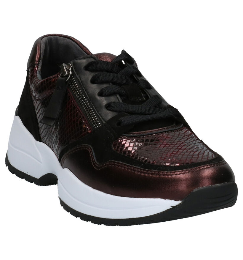 Gabor Comfort Chaussures basses en Rose en cuir (260089)