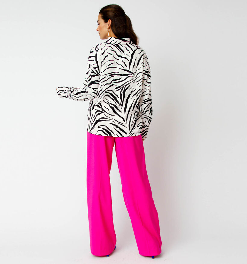 Vero Moda Liva Wit Zebra Hemd (318493)