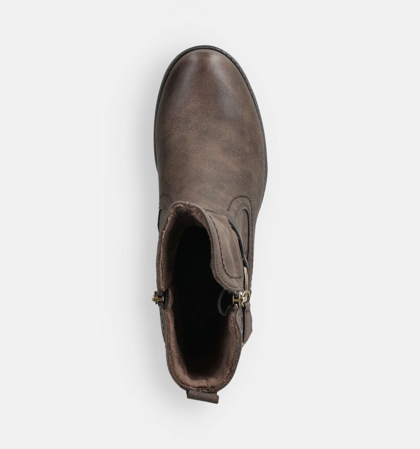 Relife Bottines à talons en Marron pour femmes (363169) - pour semelles orthopédiques